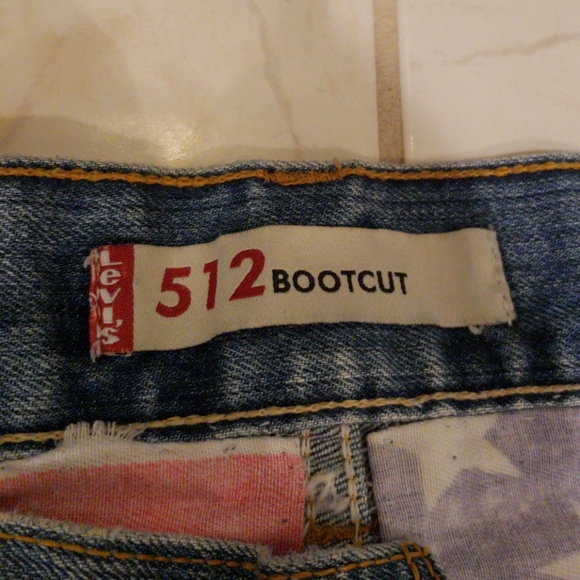 Bootcut American flag levi shorts - Picture 4 of 4